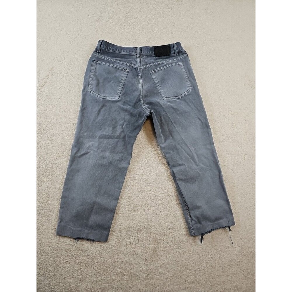 Calvin Klein Jeans Men's Size 34x30 Easy Fit Straight Leg Gray Wash Inseam 23 In - Picture 2 of 16